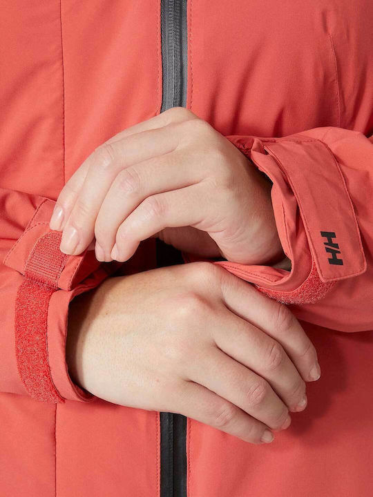 Helly Hansen 65895-101 Γυναικείο Μπουφάν για Σκι & Snowboard Κόκκινο