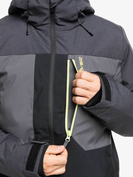 Quiksilver Dawson Men's Ski & Snowboard Jacket Black EQYTJ03451-KVJ0