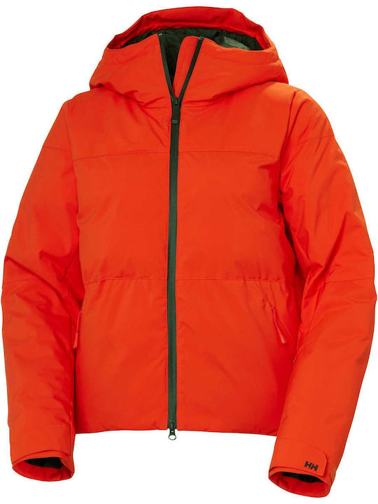 Helly Hansen Nora 65897-147 Γυναικείο Μπουφάν για Σκι & Snowboard Κόκκινο