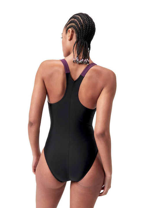Costum De Baie Întreg Sport Negru