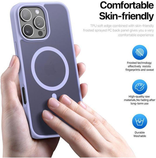 Dux Ducis Yind Back Cover Silicone / Plastic Gray (iPhone 16 Pro Max)