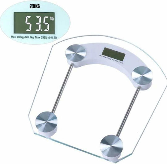 Ψηφιακή Ζυγαριά 180kg Διάφανη