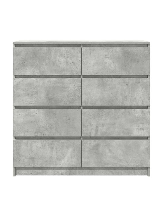 Ντουλάπι Γραφείου Ξύλινο Γκρι 100x35x99cm