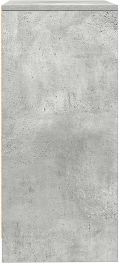 Ντουλάπι Γραφείου Ξύλινο Γκρι 57x34x76cm