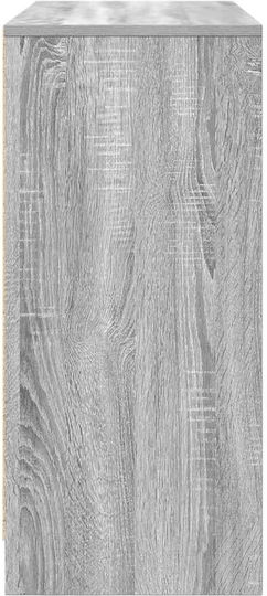 Büroaufbewahrungsschublade Holzgrau Sonoma 85x34x76cm
