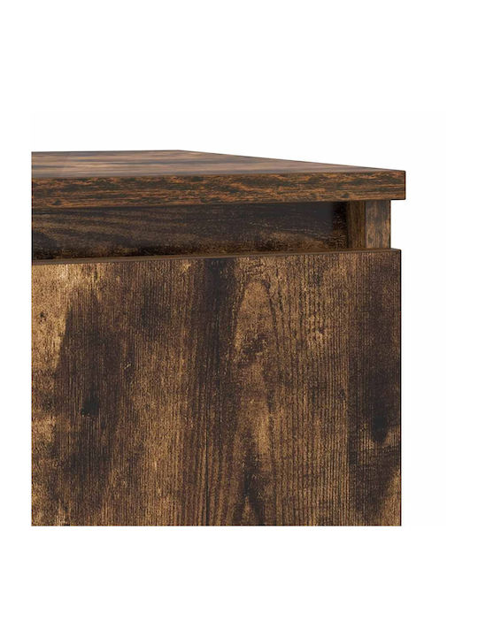 Office Storage Chipboard Cabinet Coffee L29.5xW34xH76cm