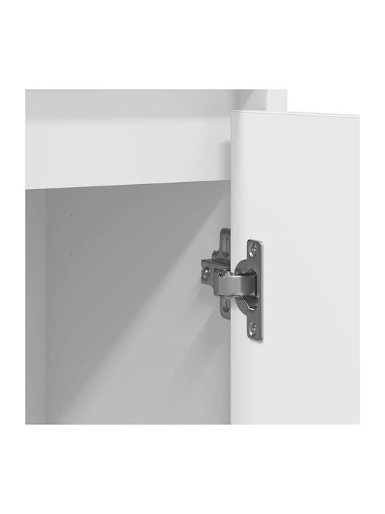 Kabinett Büro White 85x34x76cm
