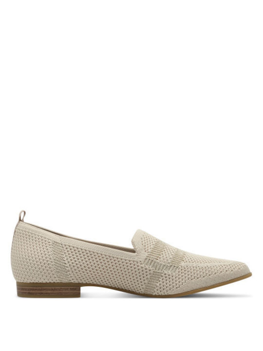 Jana Damen Mokassins in Beige Farbe