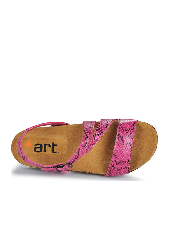 Flache Sandalen für Damen in Rosa Farbe