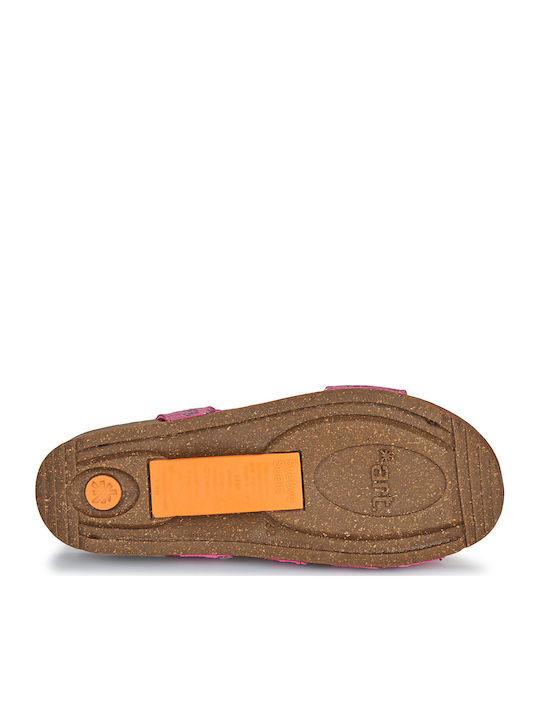 Flache Sandalen für Damen in Rosa Farbe