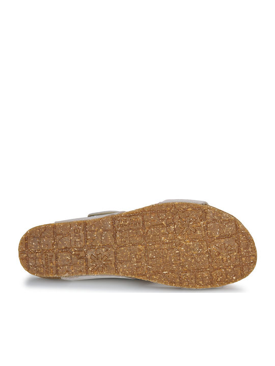 Flache Sandalen für Damen in Weiß Farbe