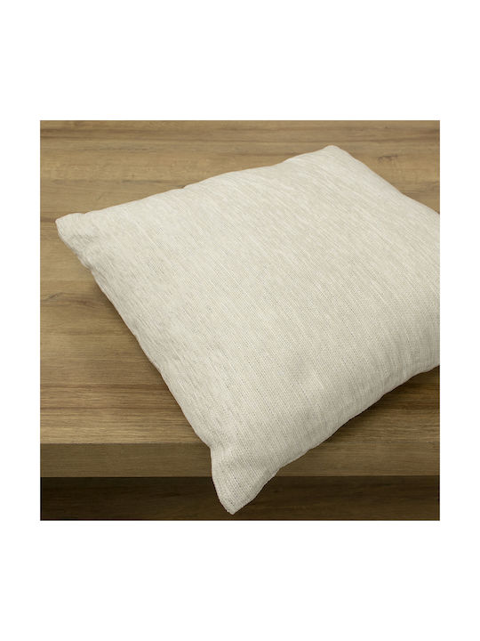 Lino Pillowcase Valio Beige 45x45 Beige 45x45