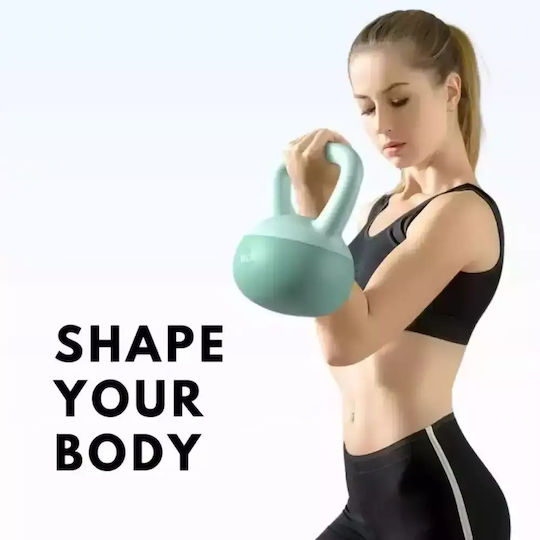 Kettlebell Επένδυση Βινυλίου 5kg Πράσινο