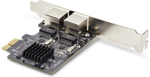 Startech Netzwerkkarte 2-Port Gigabit PCIe TAA-konform Gigabit Ethernet X 2