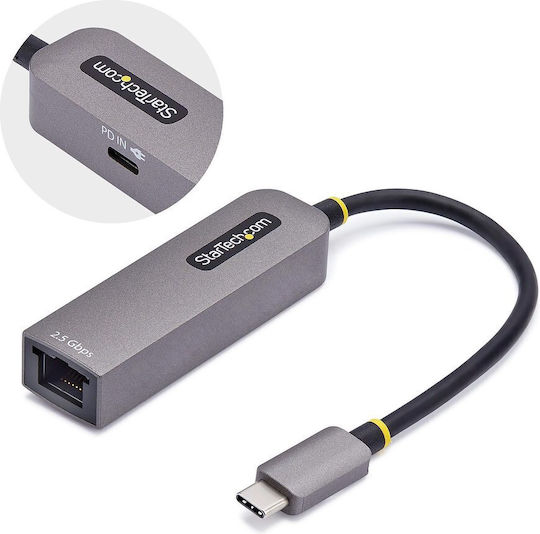 Αντάπτορας Δικτύου Usb Startech 2.5gbe Usb-c 3.2 Gen 1 Thunderbolt 3