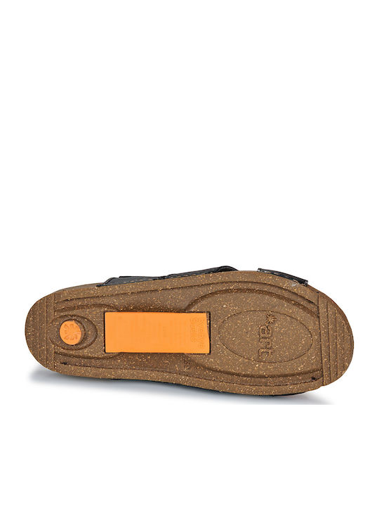 Flache Sandalen für Damen in Schwarz Farbe