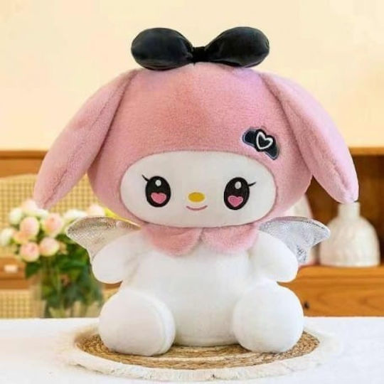 Jucărie de pluș Kuromi Sanrio 20 cm.