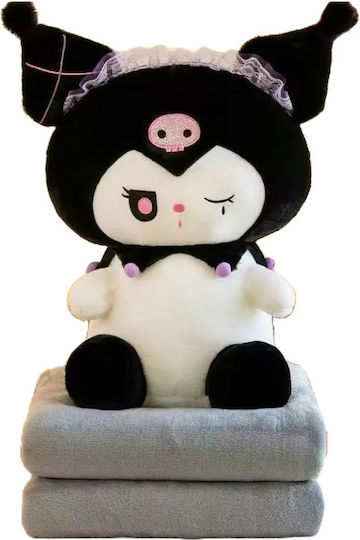 Kuromi Plüschdecke mit Krone 45cm