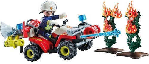 Playmobil Екшън герои Пожарникар с ATV за 4-10 години