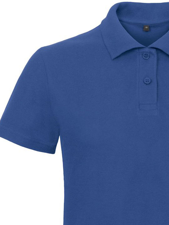 B&C Id.001 Women Γυναικείο Διαφημιστικό T-shirt Κοντομάνικο Royal