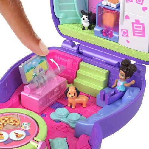 Mattel Sleepover Puppy Kompakt Polly Pocket Für 3+ Jahre