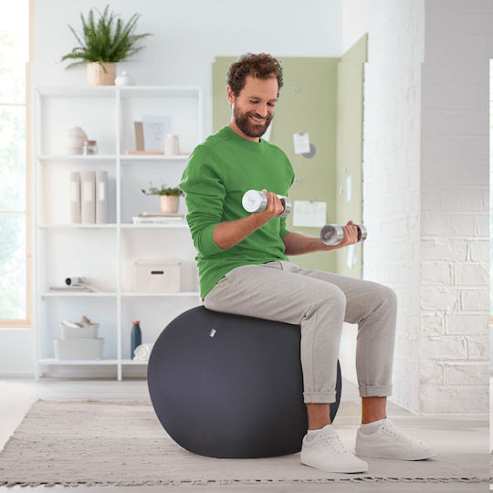 Leitz Ergo 75 cm Dunkelgrauer Sitzball 65430089