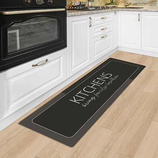 Home Use Kitchen Mat Huh-0216 Non-Slip Fabric 120x40cm 3.5mm Thickness Brown Home Use Kitchen Mat Huh-0216 Non-Slip Fabric 120x40cm 3.5mm Thickness Brown