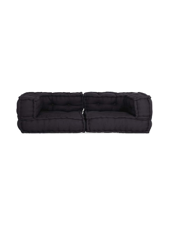 Puf Canapea Gri 140x70x36cm