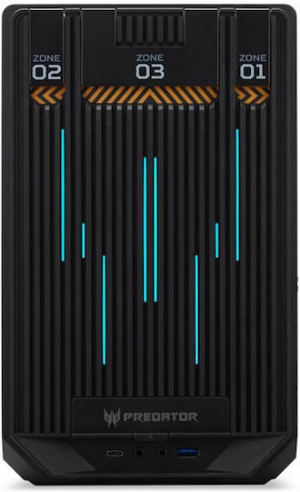 Acer Predator MI900 Mini Tower Carcasă PC Albă