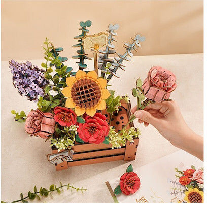 Rowood Wooden Bloom Box Puzzle 3D 658pcs