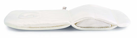 Cam Αντιιδρωτικό Στρώμα Καροτσιού 36x80εκ. Λευκό