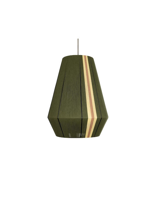 GloboStar Salerno Lustră Verde Boem Rețea cu Dulie E27 50x50x60cm.
