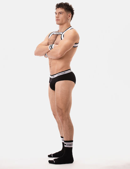 Barcode Berlin Herren Sexy Slip Schwarz