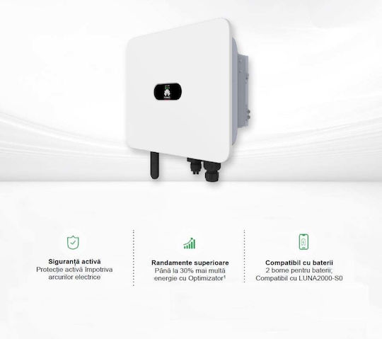 Huawei SUN2000-15K-MB0 Inverter Ισχύος 15000W