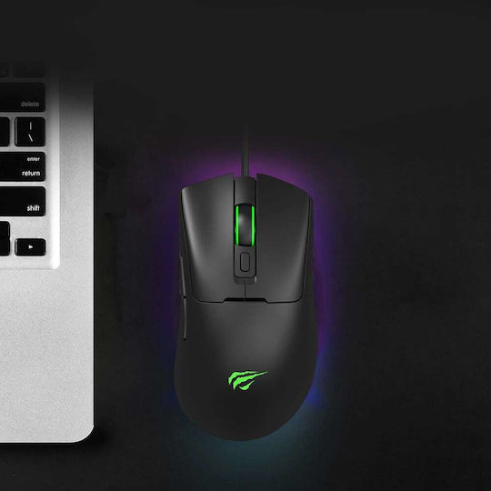Havit MS966 RGB Gaming Mouse 12000 DPI Black