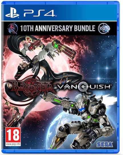 Bayonetta & Vanquish (10th Anniversary Bundle Launch Edition) Anniversary Edition PS4 Game