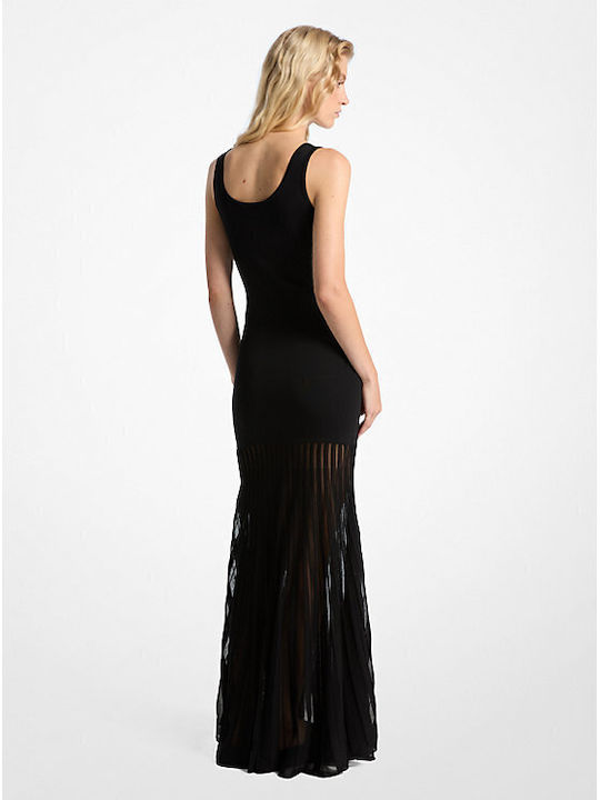 Michael Kors Stretch Maxi Kleid Black