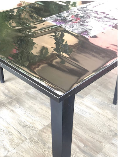 Transparent Silicone Tablecloth 160x80 Cm Thickness 1.2 Mm Glass-like Appearance