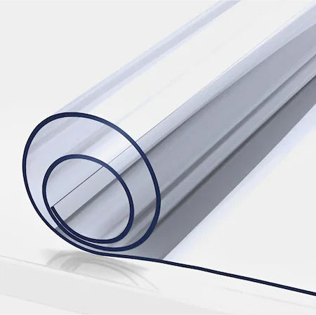 Transparent Silicone Tablecloth 160x100 Cm Thickness 1.2 Mm Glass-like Appearance