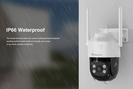 Vstarcam C622 IP Κάμερα Παρακολούθησης Wi-Fi Full HD 1080p Αδιάβροχη με Αμφίδρομη Επικοινωνία και Φακό 4mm