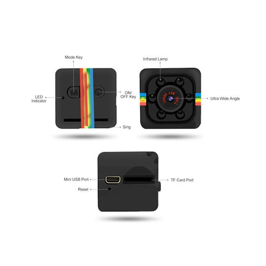 Скрита камера Mini 1080p със Слот за Карта Памет