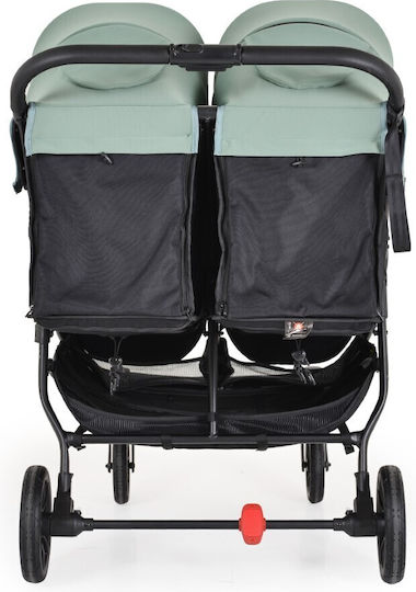 Cangaroo 2Gether Καρότσι για Δίδυμα Πράσινο 4kg
