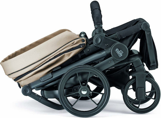 Cam Taski Sport Ρυθμιζόμενο Καρότσι 3 σε 1 Kατάλληλο για Nεογέννητο Μπεζ 10.6kg