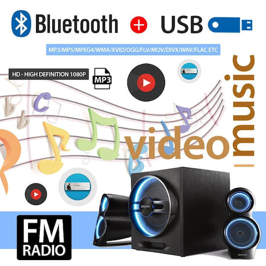 PerVoi Ctc– Автомобилно Радио (1 DIN) (Bluetooth/USB)
