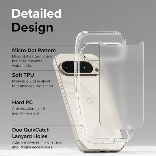 Ringke Fusion Back Cover Silicon Transparent (Google Pixel 9 Pro XL)