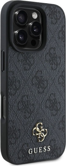Guess Back Cover Μεταλλικό Γκρι (iPhone 16 Pro)