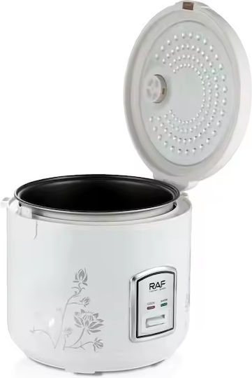 Ηλεκτρικός Ατμομάγειρας Raf R180 1000 W 5 L 5 Λίτρα Μαγείρεμα Ζέσταμα 23x29 Cm Λευκό