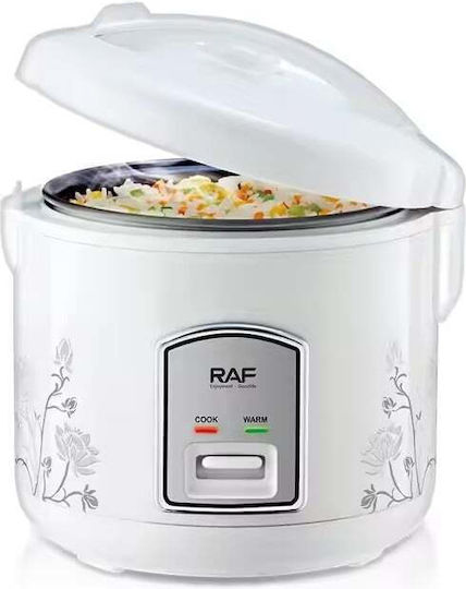 Ηλεκτρικός Ατμομάγειρας Raf R180 1000 W 5 L 5 Λίτρα Μαγείρεμα Ζέσταμα 23x29 Cm Λευκό
