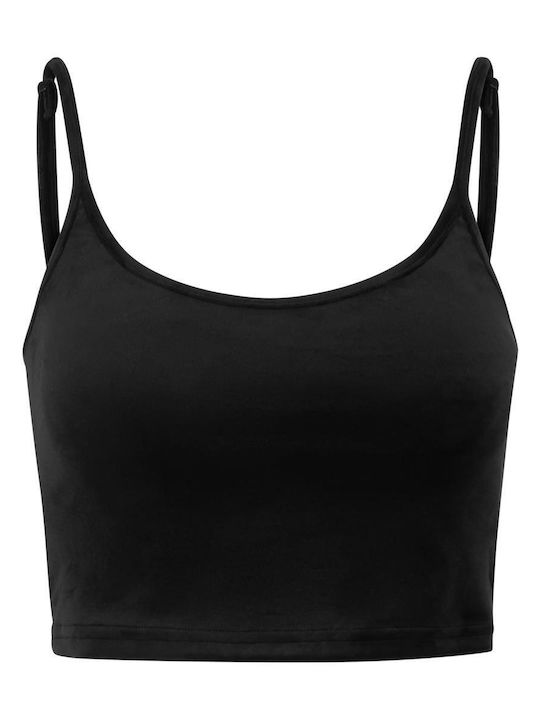 Damen Bluse Samt Black