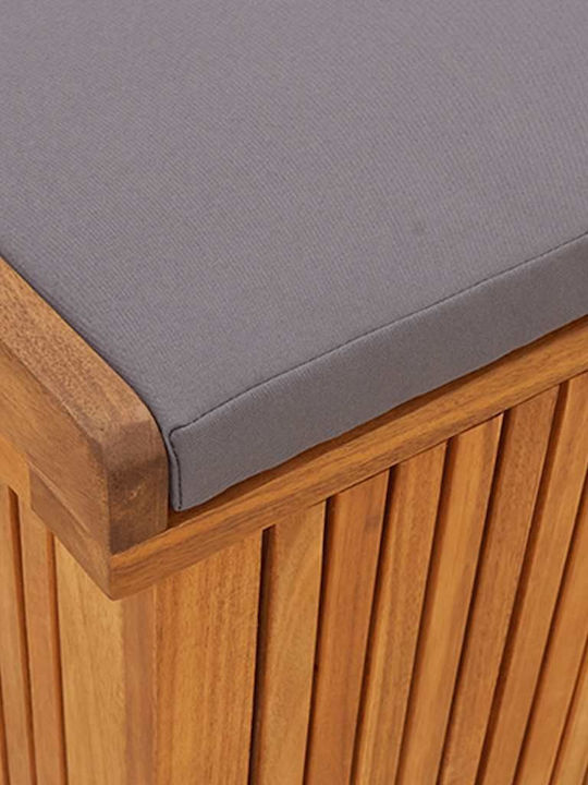 Outdoor Cushion Box 150x50x60.5 cm Solid Fir Wood Brown 150 x 50 x 60.5 cm